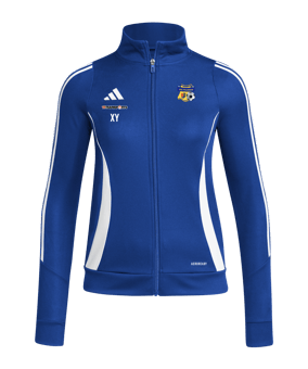 adidas Tiro 24 Trainingsjacke Damen Blau Weiss