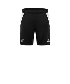 adidas Tiro 24 Trainingsshort Schwarz Weiss | Reißverschlusstaschen 