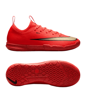 Nike Jr. Air Zoom Mercurial Vapor XVII Academy IN Break'Em Enfants Rouge C600 - rouge