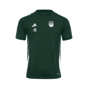 adidas Tiro 24 Trikot Dunkelgrün Weiss