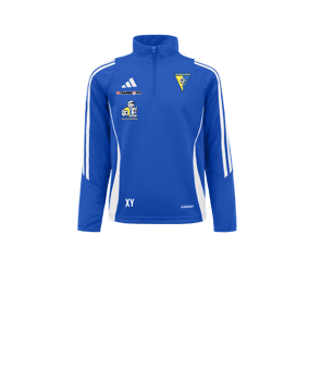adidas Tiro 24 Trainingstop Kids Blau Weiss