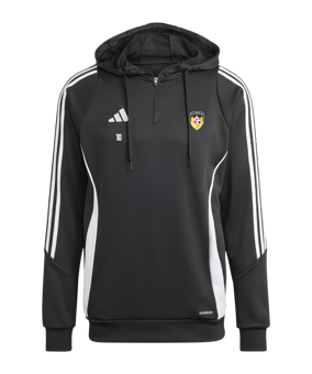 Sweat à capuche adidas Tiro 24 noir blanc 