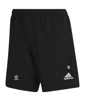 adidas Entrada 22 Short Damen Schwarz