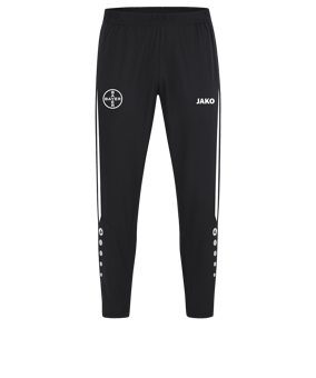 JAKO Power Freizeithose Schwarz Weiss F802