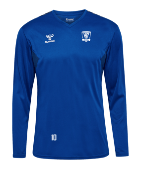 Hummel hmlAUTHENTIC PL langarm Trikot Blau F7045