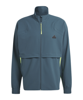 adidas City Escape Tracktop Jacke Türkis - tuerkis
