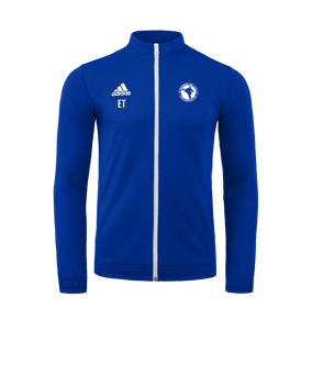 adidas Entrada 22 TK Trainingsjacke Blau Weiss
