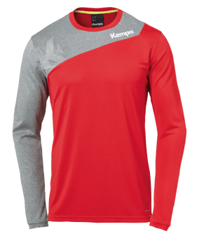 Kempa Core 2.0 Sweatshirt Rot Grau F03 - rot