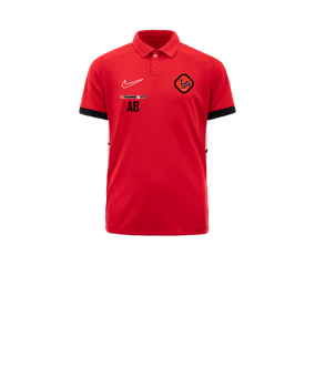 Nike Academy 25 Polo Kids Rot F657
