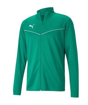 PUMA teamRISE Poly Trainingsjacke Grün F05 - gruen