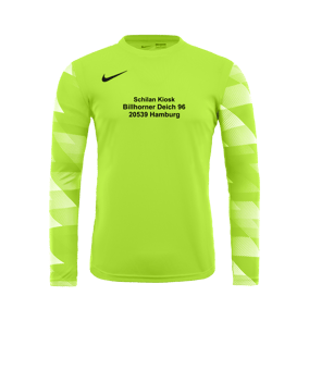 Nike Park IV TW-Trikot langarm Gelb F702