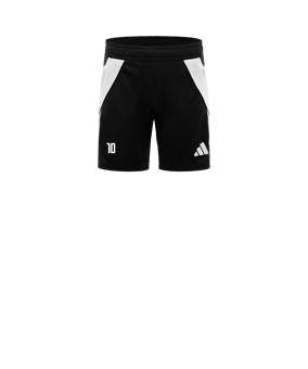 adidas Tiro 24 Training Short Kids Schwarz Weiss