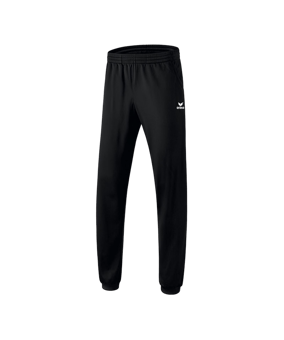 Erima Classic Team Hose mit Bündchen Schwarz - schwarz