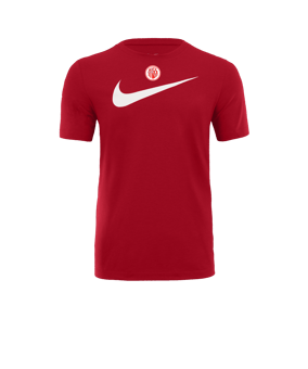 T-shirt Nike Park 20 Swoosh rouge F657 