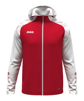 JAKO Sonic Kapuzenjacke Rot F105 - rot