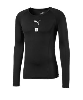 PUMA LIGA Baselayer Longsleeve Schwarz F03