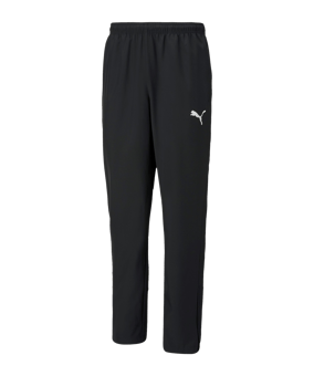 PUMA teamRISE Sideline Trainingshose Schwarz F03 - schwarz