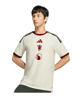 adidas Manchester United Authentic Maillot 3rd 2026/2027 Beige - beige