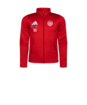 adidas Entrada 26 Trainingsjacke Kids Rot