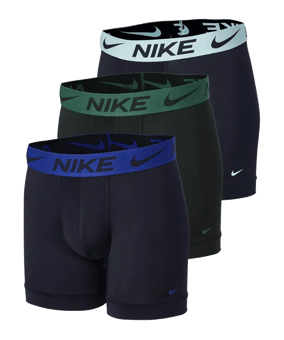 Nike Dri-Fit Micro Brief 3 Pairs Boxershort Grün F016 - gruen