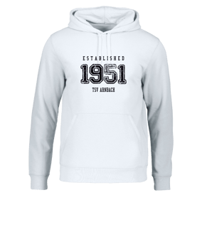 Merch Drummer 2.0 Hoody White | #established