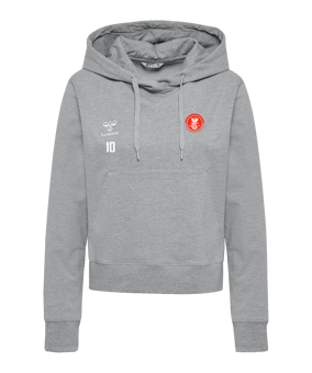 Hummel GO 2.0 Hoody Damen Grau F2006