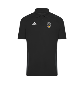 adidas Tiro 24 Comp Poloshirt Schwarz Grau