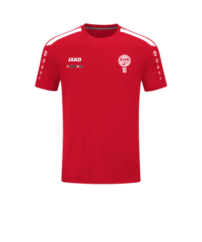 JAKO Power Trikot Rot Weiss F100