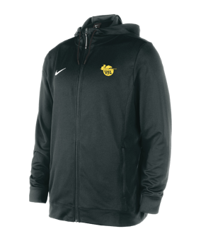 Nike Team Basketball Kapuzenjacke Schwarz F010