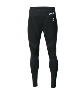 JAKO Comfort 2.0 Long Tight Schwarz F08