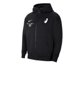 Nike Park 20 Fleece Kapuzenjacke Kids Schwarz F010