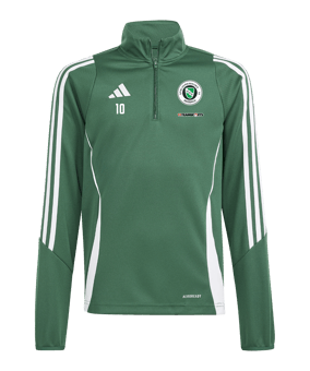 adidas Tiro 24 Trainingstop Kids Grün Weiss