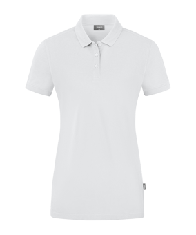 JAKO Doubletex Polo Shirt Damen Weiss F000 - weiss