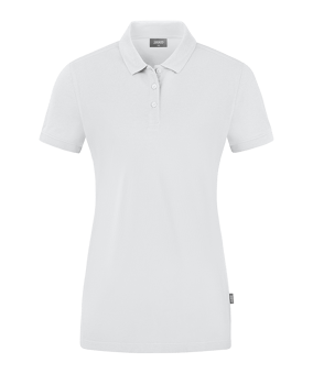 JAKO Doubletex Polo Shirt Damen Weiss F000 - weiss