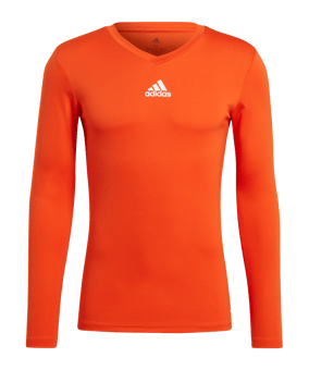 adidas Team Base Top langarm Orange - orange