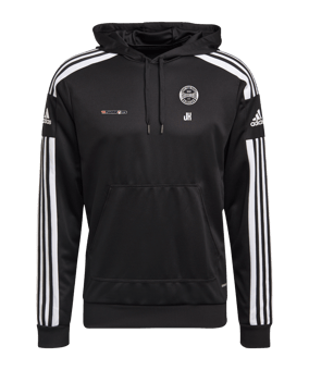 adidas Squadra 21 Hoody Schwarz Weiss