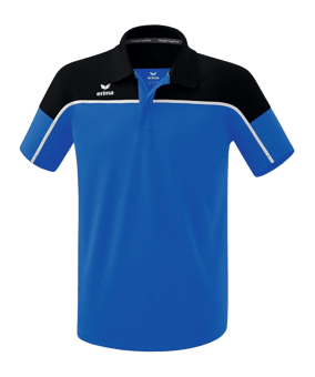 Erima Change by Poloshirt Blau Schwarz - blau