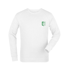Merch Roller Sweatshirt White | #justlogo1c