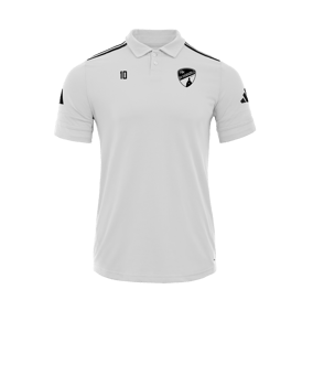 adidas Squadra 25 Polo Weiß
