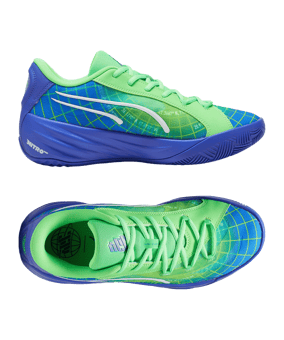 PUMA All-Pro NITRO Marcus Smart Schuh Grün F01 - gruen