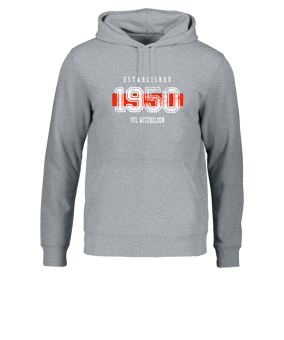 Merch Drummer 2.0 Hoody Heather Grey | #established