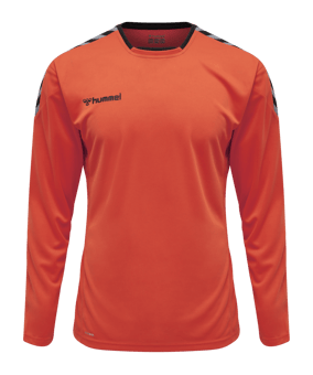 Hummel hmlAUTHENTIC Poly Trikot langarm Rot F3487 - rot