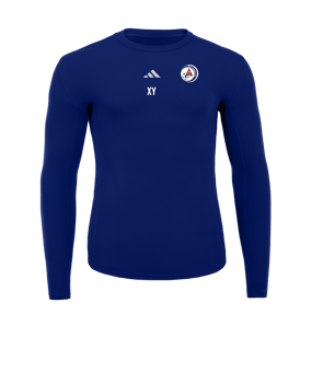 adidas Techfit Longsleeve Blau