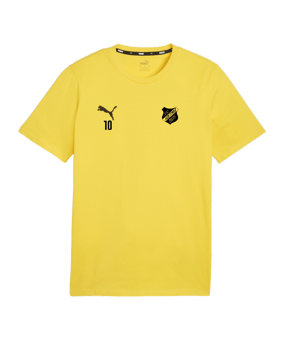 PUMA teamGOAL Casuals T-Shirt Gelb F07