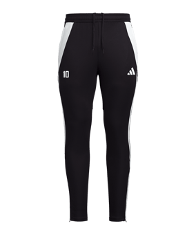 adidas Tiro 24 Trainingshose Schwarz Weiss