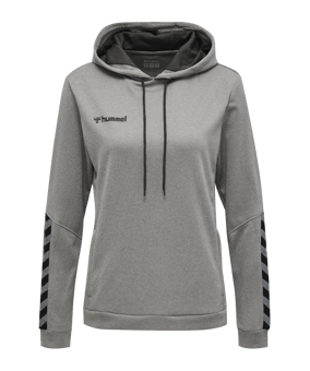 Hummel Authentic Poly Hoody Damen Grau F2006 - grau
