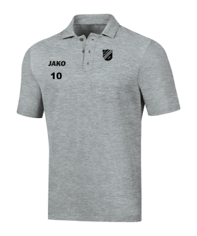 JAKO Base Poloshirt Hellgrau F41