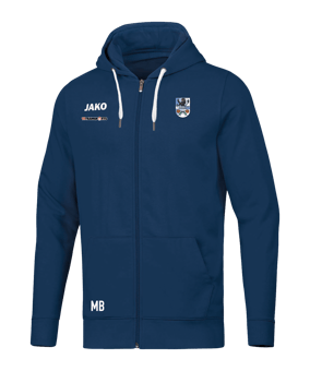 JAKO Base Kapuzenjacke Kids Blau F09