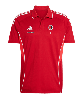 adidas Tiro 25 Competition Polo Rot