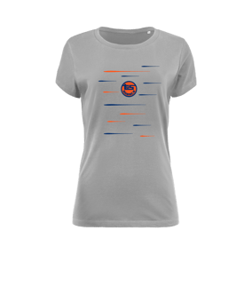 Stanley & Stella Expresser 2.0 T-Shirt Damen Grau | #lines